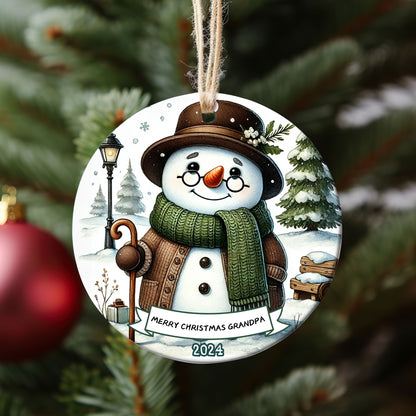 First Christmas as Grandma and Grandpa, Grandma and Grandpa ornament, Christmas Ornament, Grandparents ornament