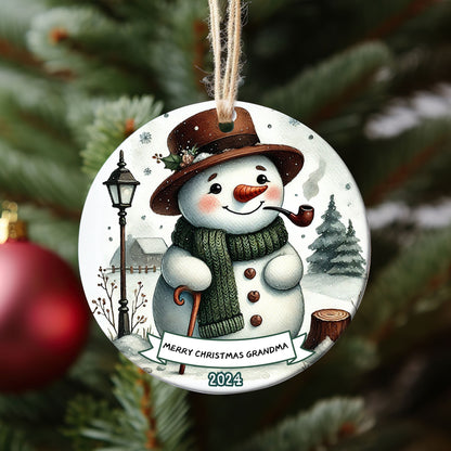 First Christmas as Grandma and Grandpa, Grandma and Grandpa ornament, Christmas Ornament, Grandparents ornament