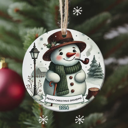 First Christmas as Grandma and Grandpa, Grandma and Grandpa ornament, Christmas Ornament, Grandparents ornament