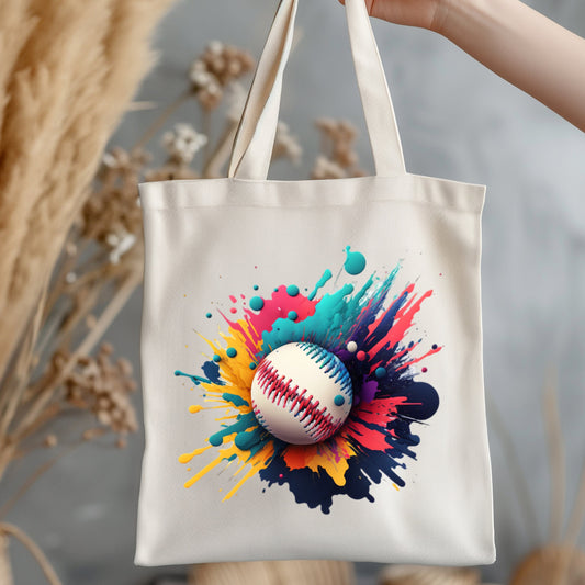 Personalized Name Canvas Tote Bags Artistic Selection Unique Design Baseball-Basketball-Football-Soccer-Hockey-Tennis-Volleyball-Boxing-Gym